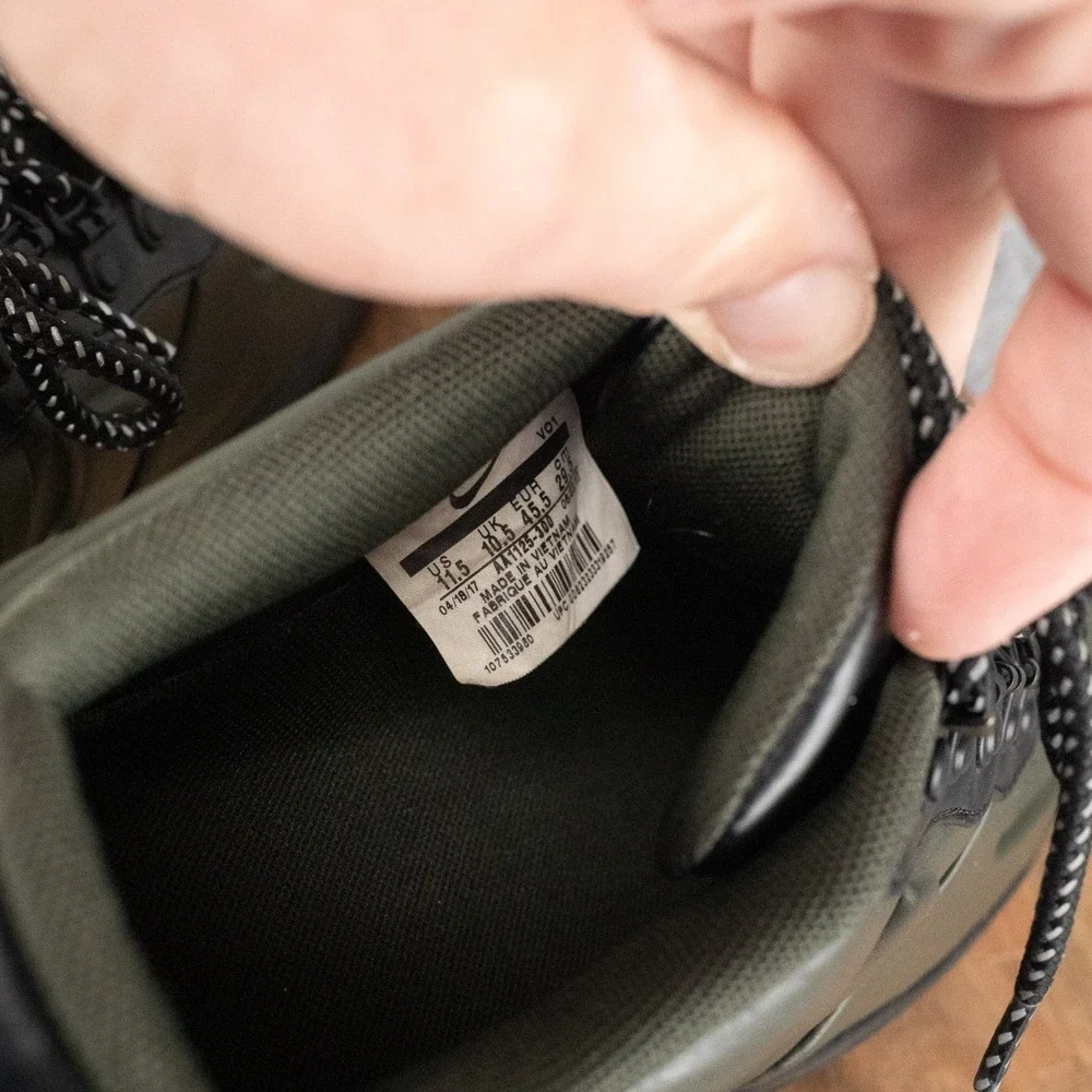 Size 11.5 - Nike Lunar Force 1 Duckboot Low Sequoia
